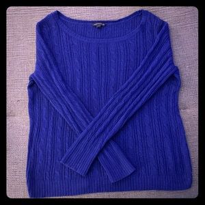 Royal Blue American Eagle Sweater, XL